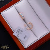 Rose gold children earrings #67496