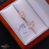 Rose gold children earrings #67497