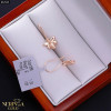 Rose gold children earrings #67625
