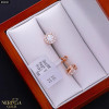 Rose gold stud earrings #68061