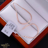 Rose gold earring #67405