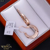 Rose gold earring #66225