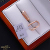 Rose gold earring #67715