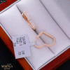 Rose gold earring #67523