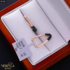 Rose gold earring #67832