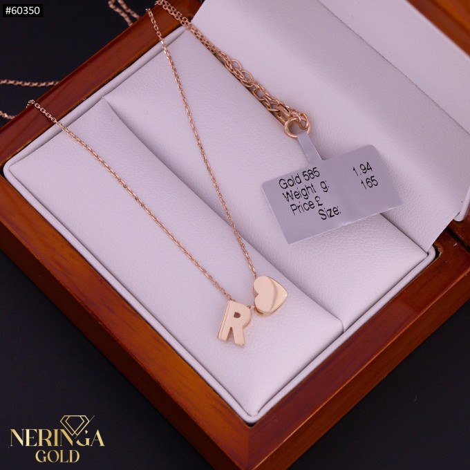 Rose gold necklace set #60350 Rose gold necklace set #60350