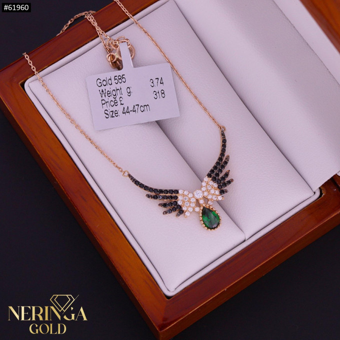 Rose gold necklace set #61960 Rose gold necklace set #61960