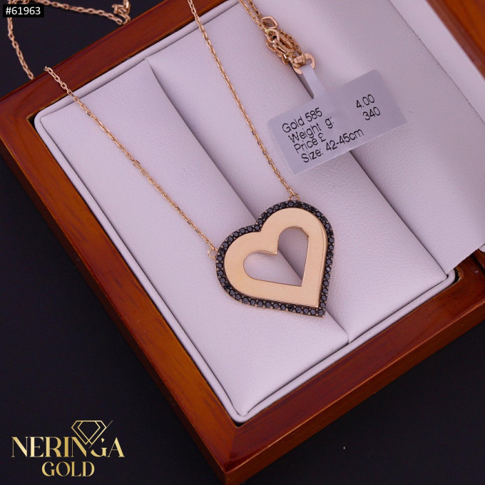 Rose gold necklace set #61963 Rose gold necklace set #61963
