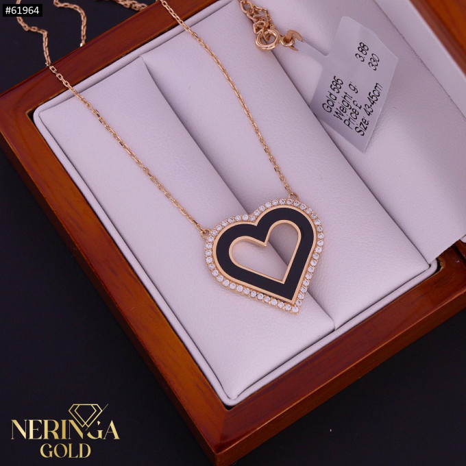 Rose gold necklace set #61964 Rose gold necklace set #61964