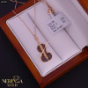Rose gold necklace set #61975 Rose gold necklace set #61975