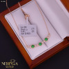 Rose gold necklace set #61985