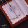 Rose gold necklace set #61986