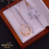 Rose gold necklace set #61996