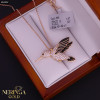 Rose gold necklace set #62002