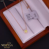 Rose gold necklace set #62014