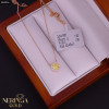 Rose gold necklace set #62016