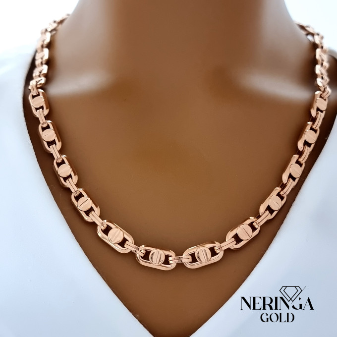Rose gold chain #62069