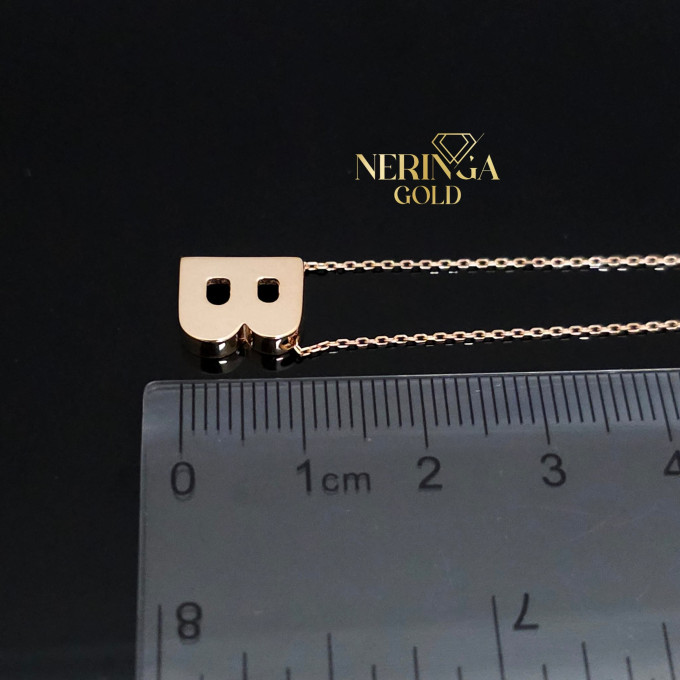Rose gold necklace set #61990