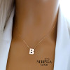 Rose gold necklace set #61990
