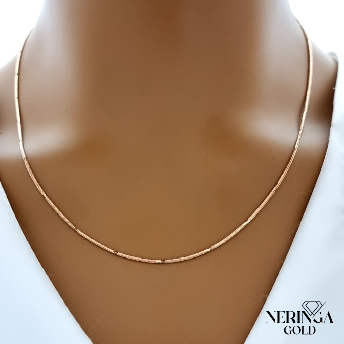 Rose gold chain #62588