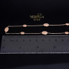 Rose gold necklace set #63266