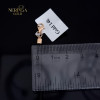 Rose rubber gold rubber necklace #63358