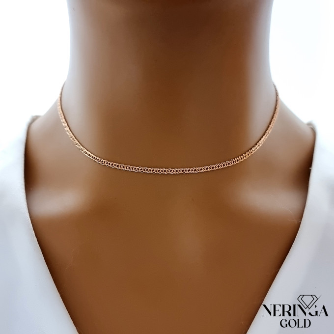 Rose gold chain #63559