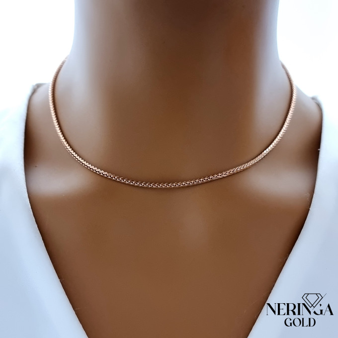 Rose gold chain #63574