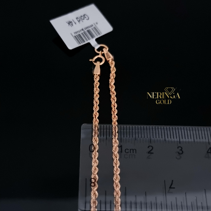 Rose gold chain #63467