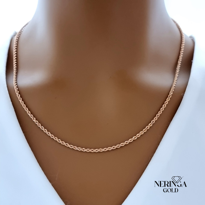 Rose gold chain #63470