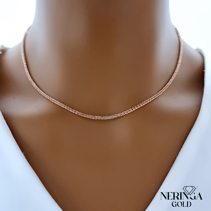 Rose gold chain #63526