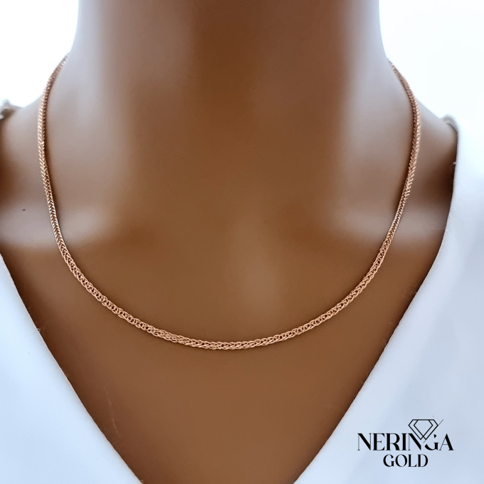Rose gold chain #63524