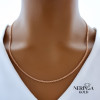Rose gold chain #63528