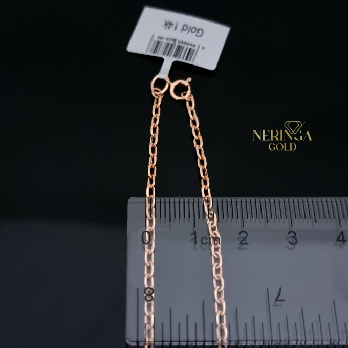 Rose gold chain #63543