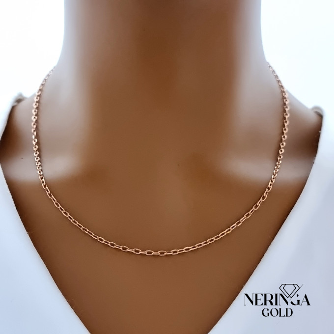 Rose gold chain #63546