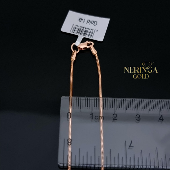 Rose gold chain #63507