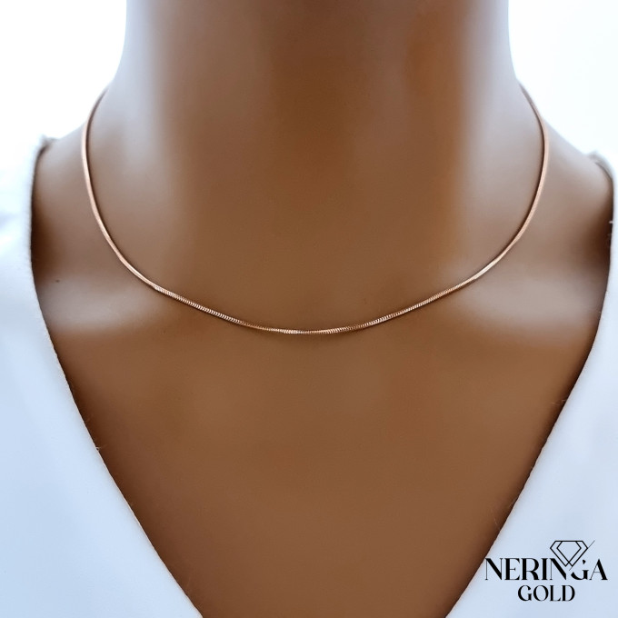 Rose gold chain #63507