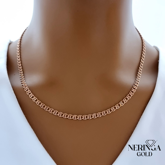 Rose gold chain #63499