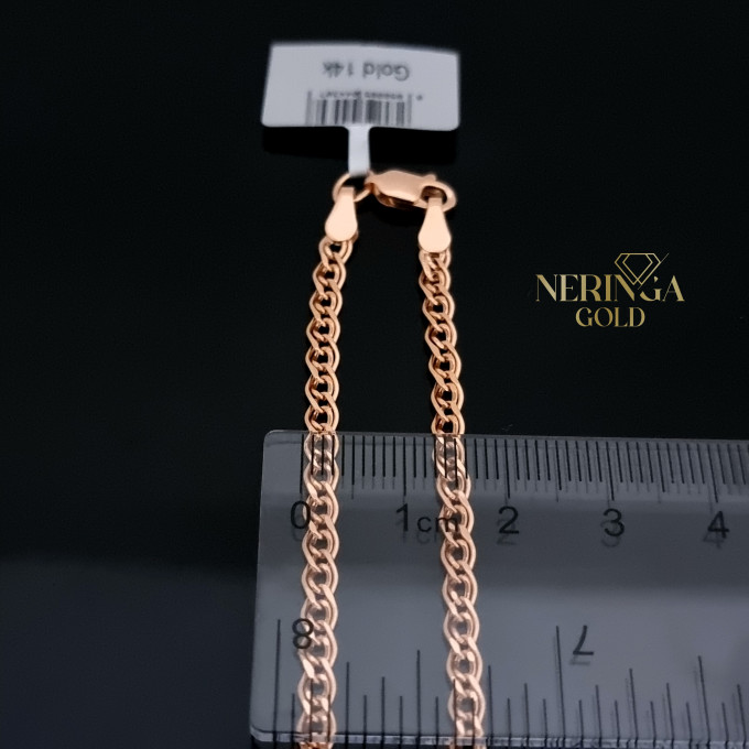 Rose gold chain #63562