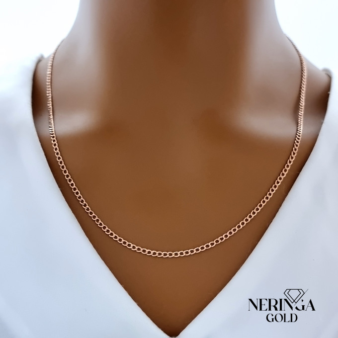 Rose gold chain #63531