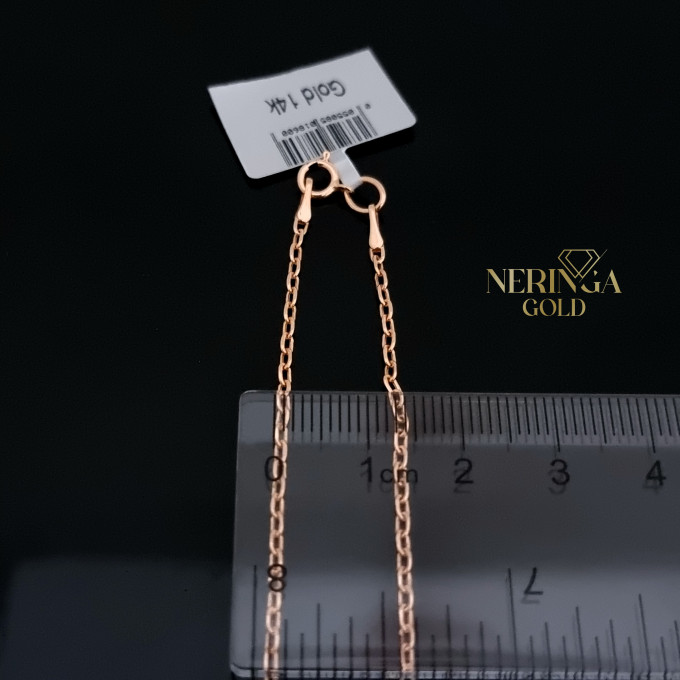 Rose gold chain #63537