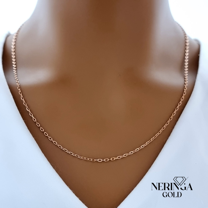 Rose gold chain #63537