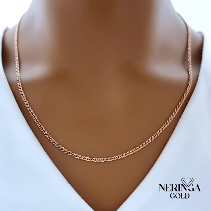 Rose gold chain #63494
