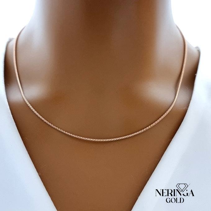 Rose gold chain #63582