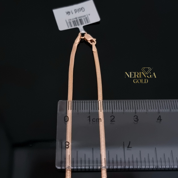 Rose gold chain #63585