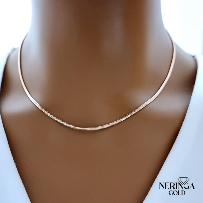 Rose gold chain #63585