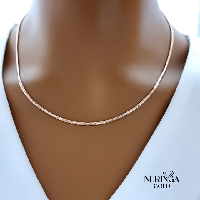 Rose gold chain #63588