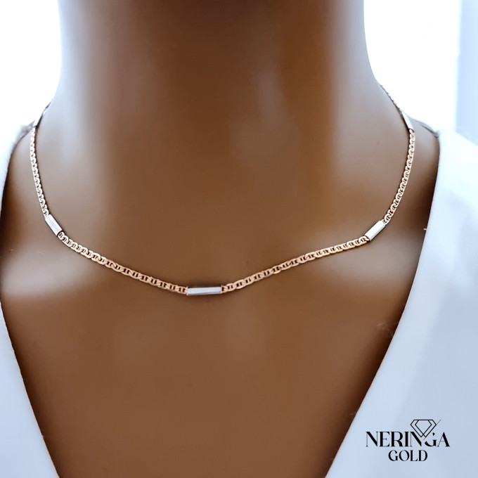 Rose gold chain #63605