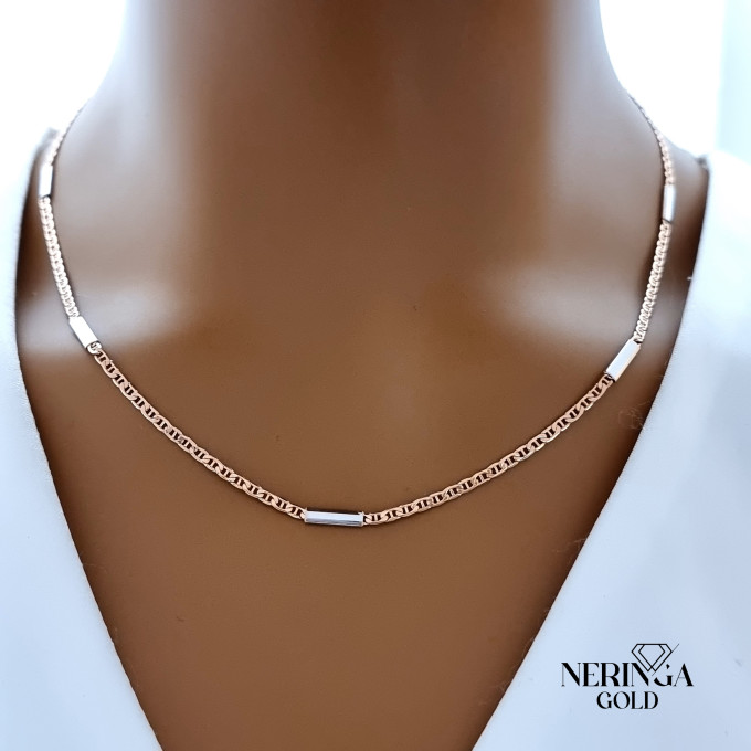 Rose gold chain #63607