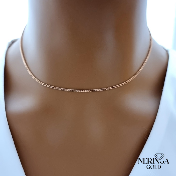 Rose gold chain #63620
